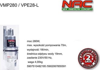 NAC 280 W VPE28-L